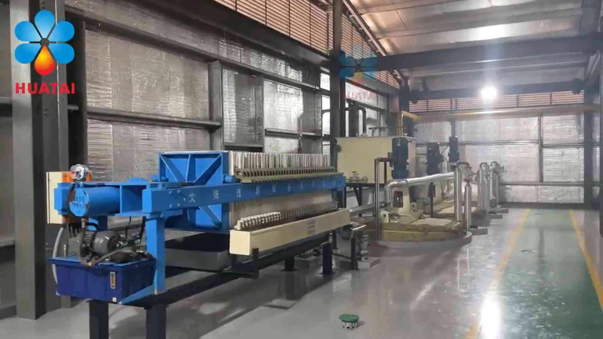 palm oil refining machine
